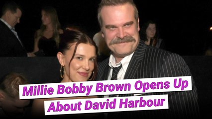 Millie Bobby Brown Opened Up About Filming 'Stranger Things 5' With David Harbour