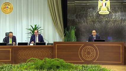 مؤتمر رئيس الوزراء الإسبوعي بحضور وزير المالية