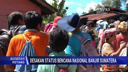 [FULL] Desak Status Bencana Nasional Banjir Sumatera, Ini Kata Bupati Tapsel dan Gubernur Sumbar