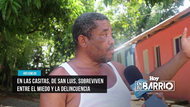 En Las Casitas, de San Luis, sobreviven entre el miedo y la delincuencia