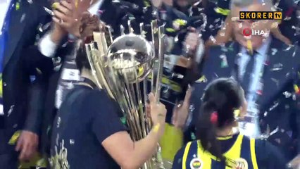 Basketbol Kadınlar Cumhurbaşkanlığı Kupası'nda şampiyon Fenerbahçe oldu