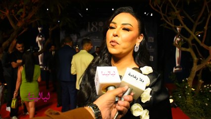 مروة ناجي عن تكريمها في حفل الميما: المسؤولية بتبقى أكبر ويارب دايماً أكون عند حسن ظن الناس