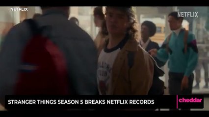 Stranger Things Season 5 Breaks Netflix Records