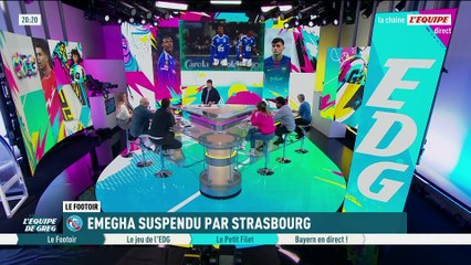 Le capitaine Emegha a été suspendu par Strasbourg - Foot - Ligue 1 - Strasbourg