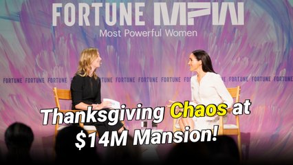 'Blithering Idiot' Meghan Markle Branded as 'Salmonella Sussex' Over Thanksgiving Cooking Video