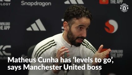 Matheus Cunha has ‘levels to go’, says Manchester United boss Ruben Amorim