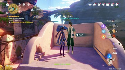 Genshin Impact Sumeru Fleur sur les sables