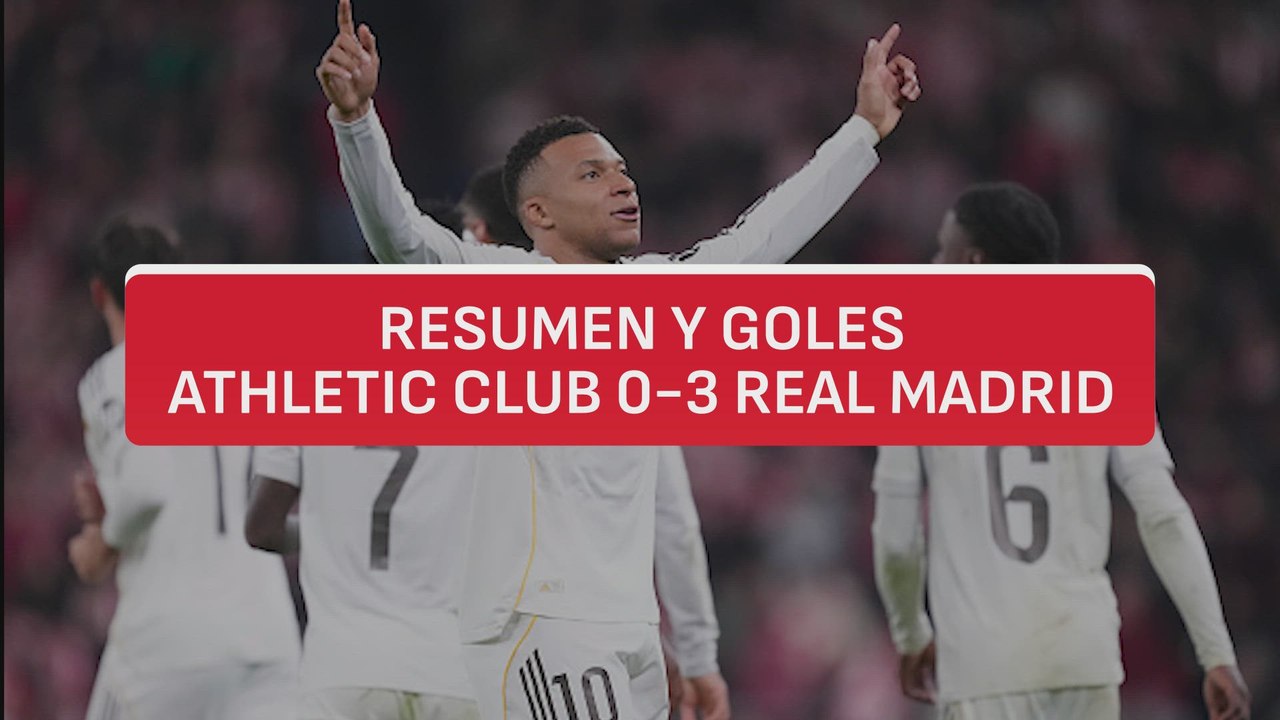 Resumen y goles Athletic Club 0-3 Real Madrid | La Liga