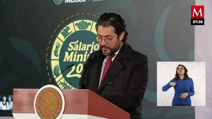 Gobierno anuncia incremento histórico al salario mínimo