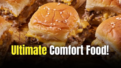 Pull Apart Cheeseburger Sliders