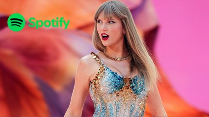 Taylor Swift manda mensaje de agradamiento a sus oyentes de Spotify