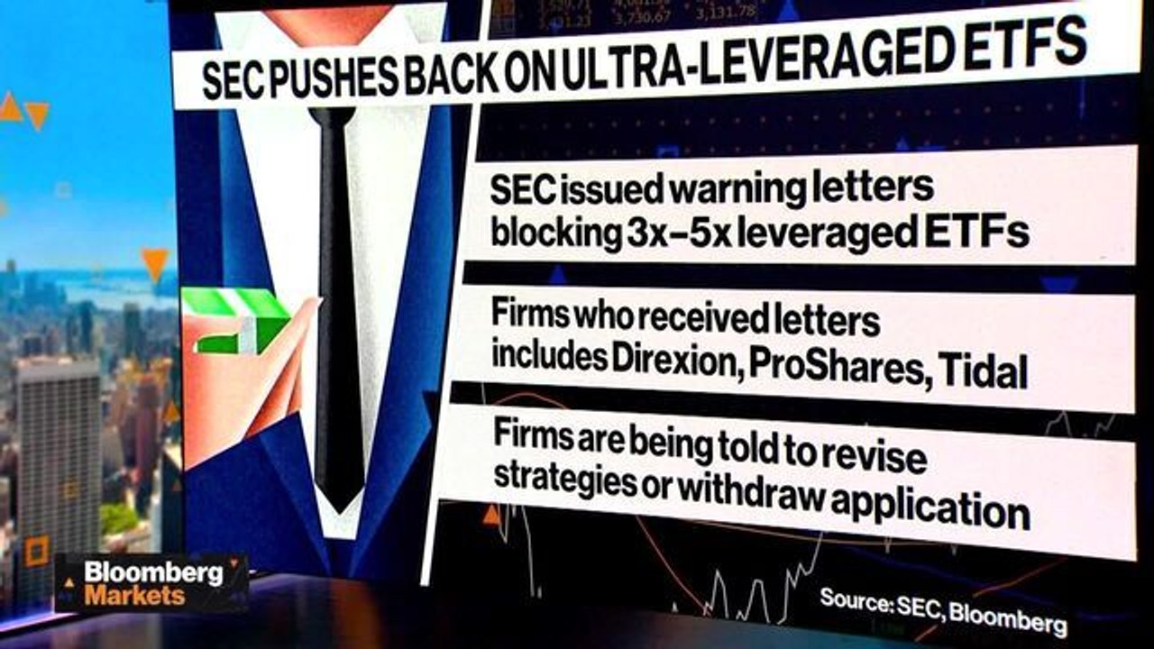 SEC Halts High-leveraged ETF Plans