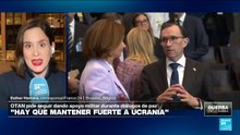 Informe desde Bruselas: OTAN acordó aumentar apoyo a Ucrania en medio de diálogos de paz