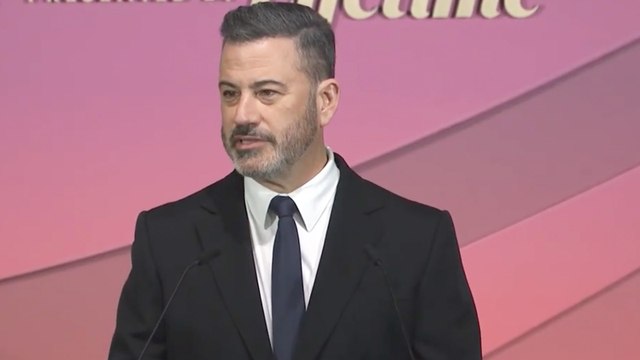 Jimmy Kimmel Introduces Keynote Speaker & Wife Molly McNearny | Women in Entertainment 2025