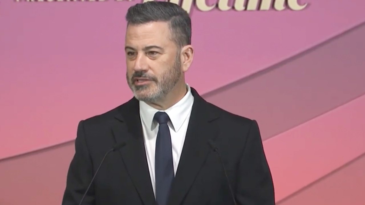 Jimmy Kimmel Introduces Keynote Speaker & Wife Molly McNearny | Women in Entertainment 2025