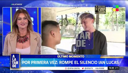 Ian Lucas habló de su vínculo con Eva Anderson