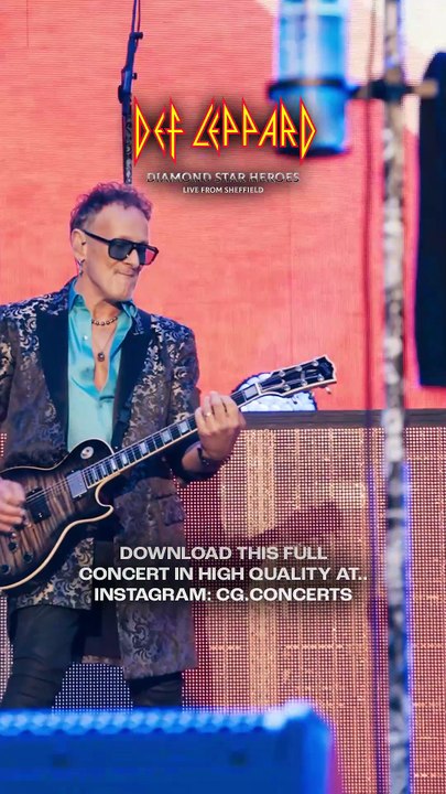 Def Leppard  Diamond Star Heroes Live From Sheffield 4K #defleppard #diamonstarheroes #4k #sheffield