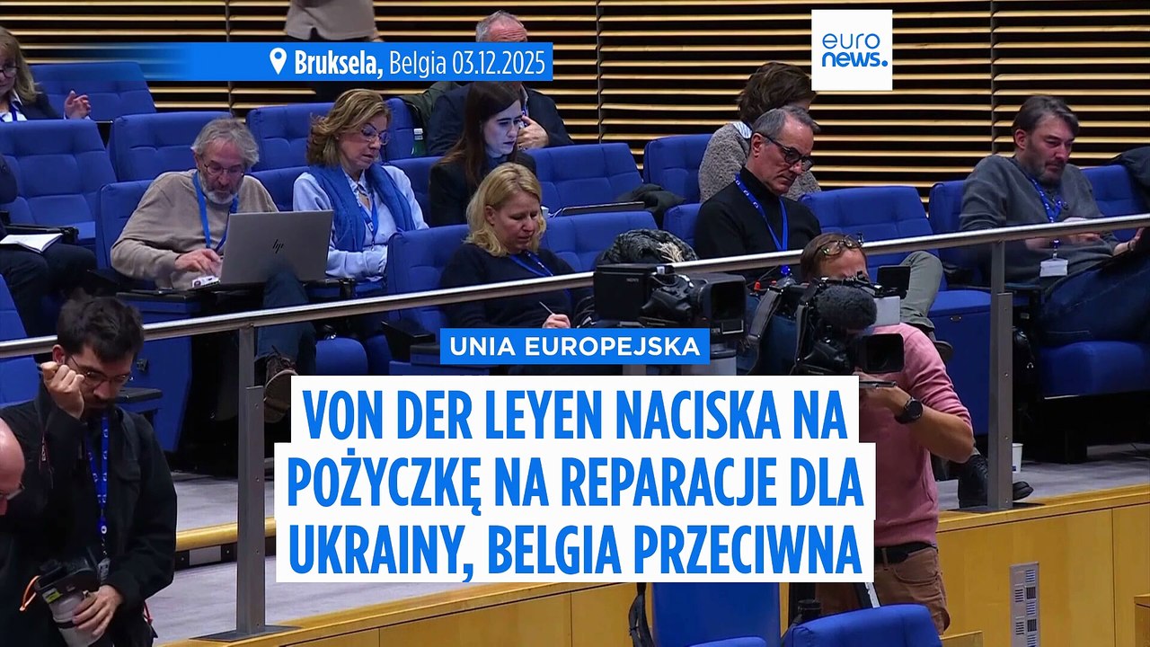 Von der Leyen forsuje pożyczkę reparacyjną dla Ukrainy