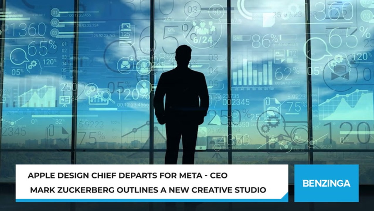 Apple Design Chief Departs For Meta - CEO Mark Zuckerberg Outlines A New Creative Studio