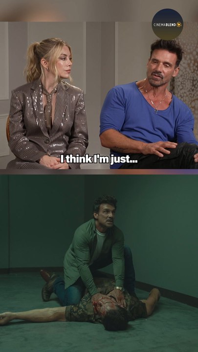 Frank Grillo And Jennifer Holland Open Up About Harcourt And Rick Flag Sr.’s Complicated Relationship In 'Peacemaker' #shorts