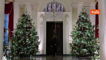 Natale alla Casa Bianca, ecco le decorazioni scelte da Melania Trump