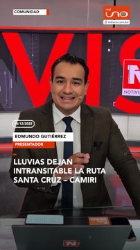 Lluvias bloquean la carretera Santa Cruz–Camiri: lodo y piedras impiden el paso