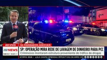 SP: Operação da Polícia Civil mira rede de lavagem de dinheiro para PCC | TEMPO REAL