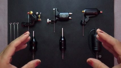 Tipos De Grips Adaptadores Para Tatuar Con Agujas De Cartucho En Maquinas Rotativas Clasicas