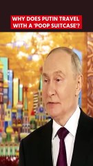 🚨 Why does Putin carry a poop suitcase?