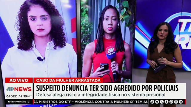 Caso Taynara: suspeito de arrastar mulher na Marginal denuncia agressão de policiais | TEMPO REAL