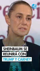 Sheinbaum confirma reunión con Trump y Carney antes del sorteo del Mundial 2026