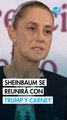 Sheinbaum confirma reunión con Trump y Carney antes del sorteo del Mundial 2026