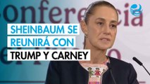Sheinbaum confirma reunión con Trump y Carney antes del sorteo del Mundial 2026