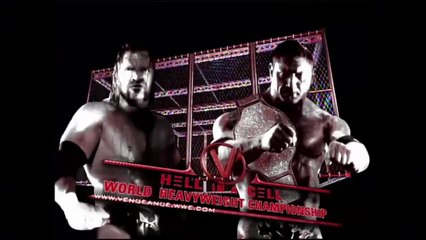 Triple H vs Batista - World Heavyweight Championship Hell In A Cell Match - Vengeance 2005 26/6/05
