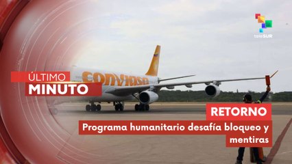 Venezuela recibe nuevo grupo de migrantes repatriados desde México