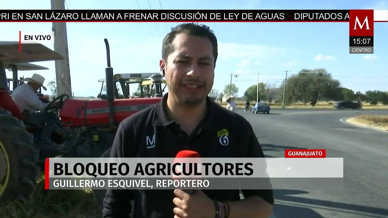 Comienzan los bloqueos de agricultores en Guanajuato ante la falta de atención a sus demandas