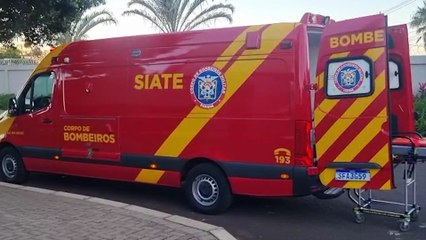 Diarista cai de escada de três metros e fica ferida na Região do Lago