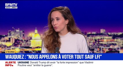 "C'est une honte": Clémence Guetté, députée LFI du Val-de-Marne, réagit aux propos du président des députés LR, Laurent Wauquiez