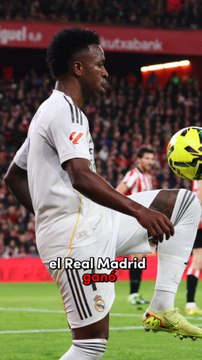 Los dos gestos de Vinicius en San Mamés que lo vuelven a poner en boca de todos