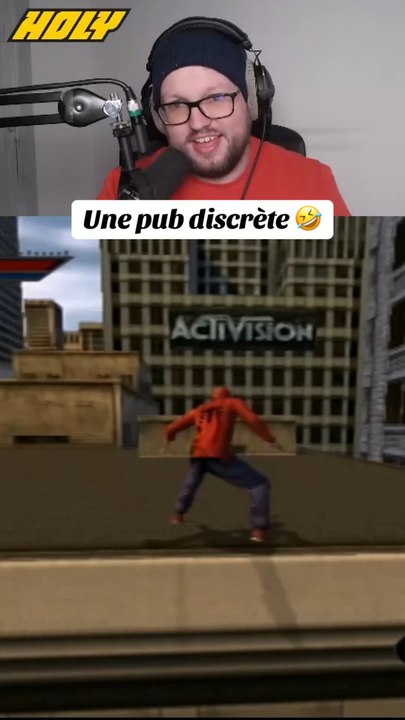 UNE PUB DISCRÈTE