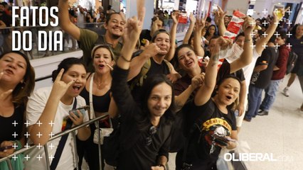 Fãs do Guns N´ Roses encaram fila quilométrica e garantem ingresso para show em Belém