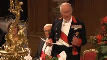 King Charles warns of ‘threat of Russian aggression’ in state banquet speech