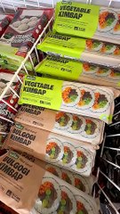 Vegetable kimbap #oreemart #conveniencestore #kimbap #veg