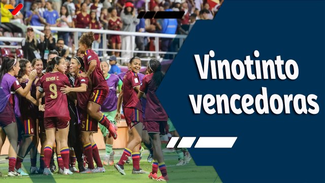 Tiempo Deportivo | Selección femenina de la Vinotinto se impuso 6-0 ante Perú en Liga de Naciones