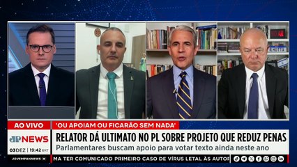 Relator dá ultimato no PL sobre projeto que reduz penas