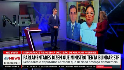 Gilmar Mendes veta Senado de pedir impeachment de ministros do STF