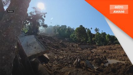 Angka korban akibat tanah runtuh di Sri Lanka meningkat