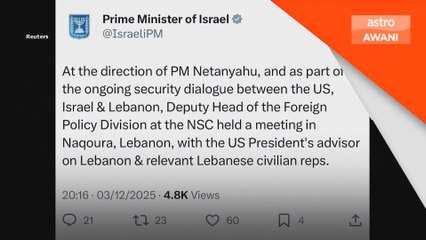 Israel dan Lubnan luaskan rundingan selepas gencatan senjata