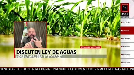 "Por supuesto que el agua es un derecho humano": Arturo Ávila, diputado de Morena