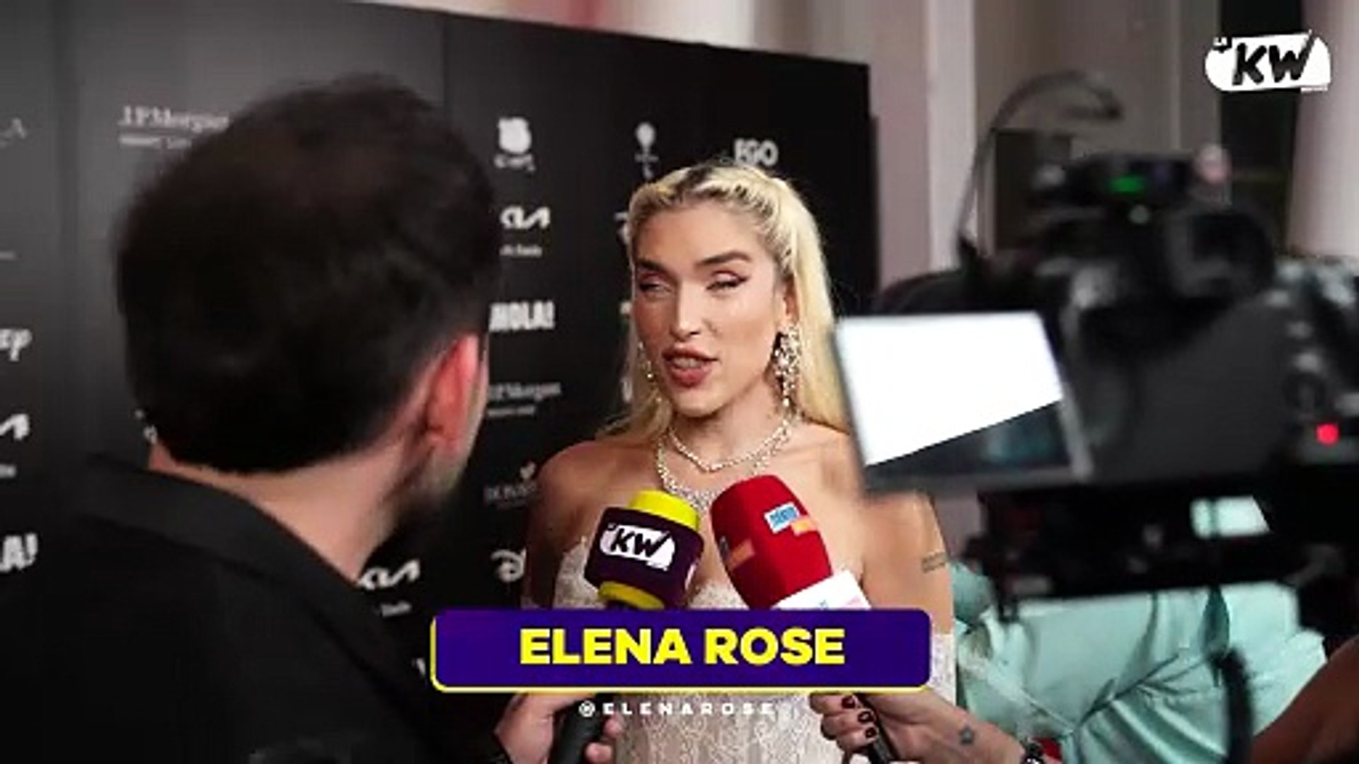 Elena Rose en la Gala Top 100 de Latina Powerhouse